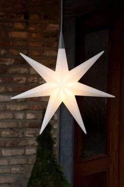 Leuchte Shining Glory Star In Weiß - LED -BRILLIANT Verkäufe 8 seasons leuchte shining glory star in weiss led 3