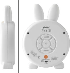 Alecto BC100BUNNY - Pädagogischer Schlaftrainer, Nachtlicht Und Wecker, Hase -BRILLIANT Verkäufe alecto bc100bunny padagogischer schlaftrainer nachtlicht und wecker hase 7