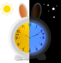 Alecto BC100BUNNY - Pädagogischer Schlaftrainer, Nachtlicht Und Wecker, Hase -BRILLIANT Verkäufe alecto bc100bunny padagogischer schlaftrainer nachtlicht und wecker hase 8