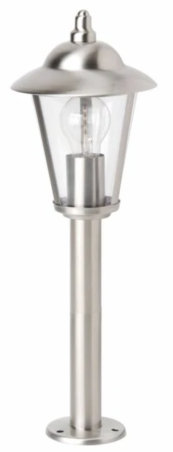 BRILLIANT Außensockelleuchte 50cm Neil ⌀ 17 Cm In Edelstahl