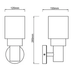 BRILLIANT Außenwandleuchte, Stehend Arthus 28x11,8x16 Cm In Anthrazit -BRILLIANT Verkäufe brilliant aussenwandleuchte stehend arthus 28x11 8x16 cm in anthrazit 3