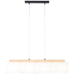 BRILLIANT Pendelleuchte, 4-flammig Rayan 113x95x12 Cm In Eiche Geölt/weiß -BRILLIANT Verkäufe brilliant pendelleuchte 4 flammig rayan 113x95x12 cm in eiche geolt weiss 3