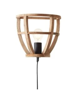 BRILLIANT Wandleuchte "Matrix" In Hellbraun - (B)22,5 X (H)24,5 X (T)16,5 Cm -BRILLIANT Verkäufe brilliant wandleuchte matrix in hellbraun b 22 5 x h 24 5 x t 16 5 cm 3