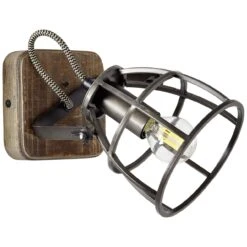 BRILLIANT Wandspot Matrix 18x13x16 Cm In Schwarz Stahl -BRILLIANT Verkäufe brilliant wandspot matrix 18x13x16 cm in schwarz stahl 3