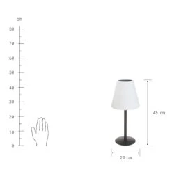 Outdoor Solar-Tischleuchte Mit Farbwechsel LIGHT UP In Schwarz-Weiß -BRILLIANT Verkäufe butlers outdoor solar tischleuchte mit farbwechsel light up in schwarz weiss 4