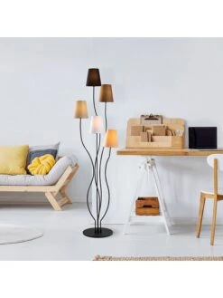 Standleuchte In Bunt - (B)44 X (H)160 Cm