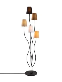 Standleuchte In Bunt - (B)44 X (H)160 Cm -BRILLIANT Verkäufe evila standleuchte in bunt b 44 x h 160 cm 5