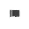 LED-Wandleuchte Wall In Schwarz - (L)9,5 X (B)18 X (H)12 Cm