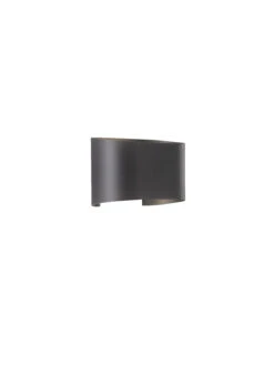 LED-Wandleuchte Wall In Schwarz - (L)9,5 X (B)18 X (H)12 Cm