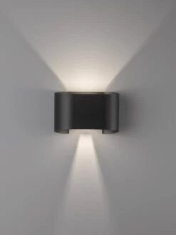 LED-Wandleuchte Wall In Schwarz - (L)9,5 X (B)18 X (H)12 Cm -BRILLIANT Verkäufe fischer and honsel led wandleuchte wall in schwarz l 9 5 x b 18 x h 12 cm 3