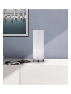 Standleuchte "Thor" In Weiß - (H)35 X Ø 12 Cm -BRILLIANT Verkäufe fischer and honsel standleuchte thor in weiss h 35 x o 12 cm 3