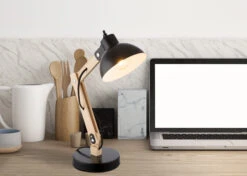 Tischleuchte "TONGARIRO" In Black