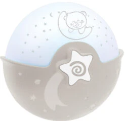 Infantino Schlummerlampe Mit Projektor, Grau