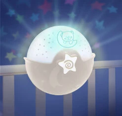 Infantino Schlummerlampe Mit Projektor, Grau -BRILLIANT Verkäufe infantino schlummerlampe mit projektor grau 3