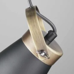 Pendelleuchte In Anthrazit Messing Gewischt -BRILLIANT Verkäufe licht erlebnisse pendelleuchte in anthrazit messing gewischt 3