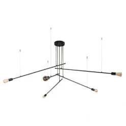 Pendelleuchte In Schwarz