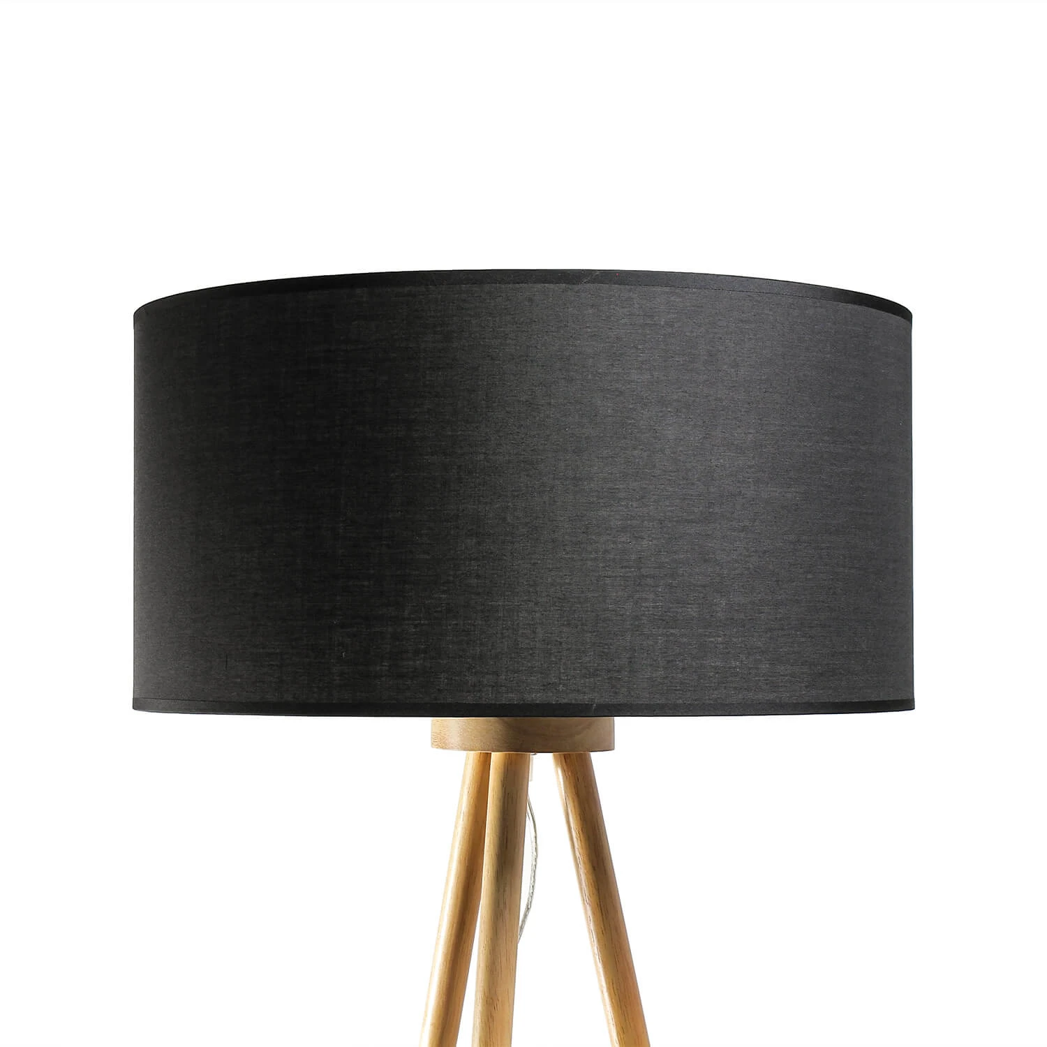 Stehlampe In Natur Schwarz 3 Stehlampe In Natur Schwarz – Bild 3