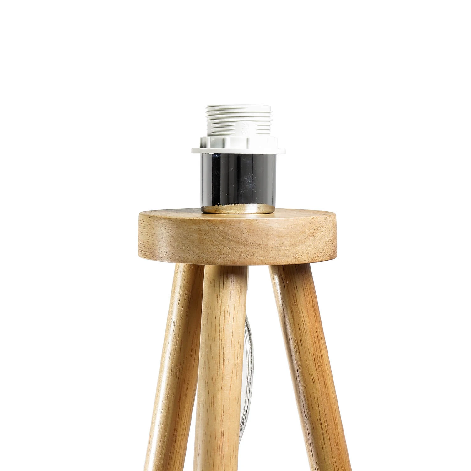 Stehlampe In Natur Schwarz 4 Stehlampe In Natur Schwarz – Bild 4