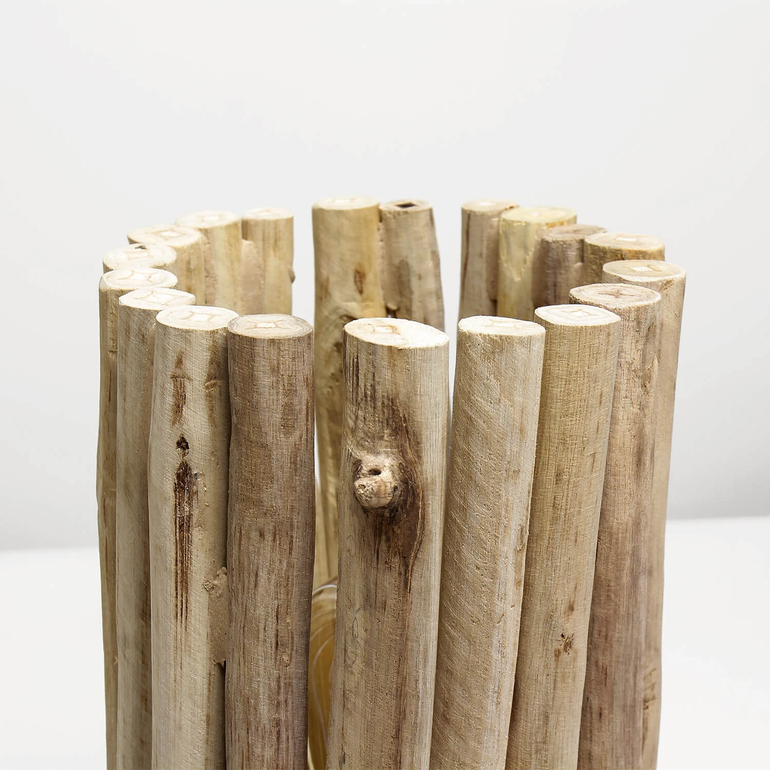 Tischlampe In Holz (Natur) 4 Tischlampe In Holz (Natur) – Bild 4