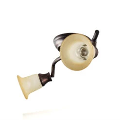 Wandlampe In Braun Antik Creme -BRILLIANT Verkäufe licht erlebnisse wandlampe in braun antik creme 2