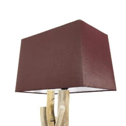 Wandlampe In Holz (Natur) Rostrot -BRILLIANT Verkäufe licht erlebnisse wandlampe in holz natur rostrot 2