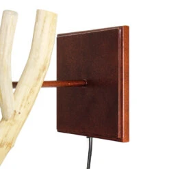 Wandlampe In Holz (Natur) Rostrot -BRILLIANT Verkäufe licht erlebnisse wandlampe in holz natur rostrot 3