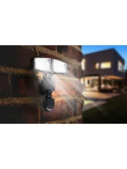 LED-Solarleuchte "Douglas" In Schwarz - (B)23 X (H)23 Cm