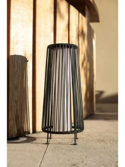 LED-Solarleuchte "Willy" In Schwarz - (H)49 Cm