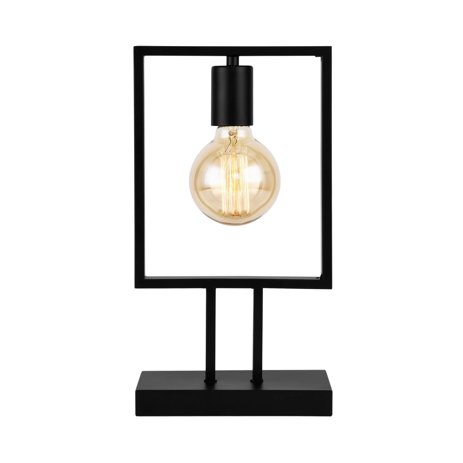 Tischleuchte Turku In Schwarz (H)37.5cm (B)20cm (T)10cm 1 Tischleuchte Turku In Schwarz (H)37.5cm (B)20cm (T)10cm