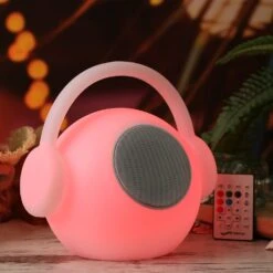 LED Tischleuchte EVE Mit Lautsprecher Terrassenleuchte Bluetooth In Weiß -BRILLIANT Verkäufe marelida led tischleuchte eve mit lautsprecher terrassenleuchte bluetooth in weiss 2