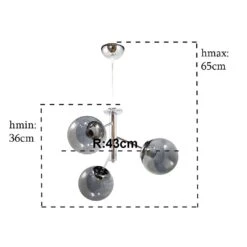 Deckenleuchte Asymmetrisch 3-flammig Rundes Glas Chrom-Grau 11 Deckenleuchte Asymmetrisch 3-flammig Rundes Glas Chrom-Grau -BRILLIANT Verkäufe moebel17 deckenleuchte asymmetrisch 3 flammig rundes glas chrom grau 5