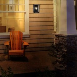 Außenwandleuchte "Ayla" In Schwarz -BRILLIANT Verkäufe nave aussenwandleuchte ayla in schwarz 2