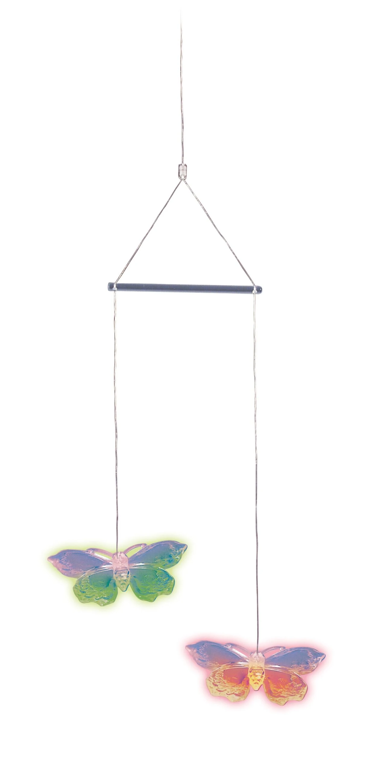 LED-MobileSchmetterling In Bunt 1 LED-MobileSchmetterling In Bunt