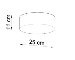 Deckenleuchte ATIS 25 In Grau (H)11cm ø25 -BRILLIANT Verkäufe nice lamps deckenleuchte atis 25 in grau h 11cm o25 16