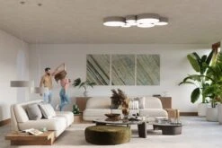 Deckenleuchte ATIS 25 In Grau (H)11cm ø25 -BRILLIANT Verkäufe nice lamps deckenleuchte atis 25 in grau h 11cm o25 8