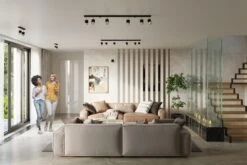 Deckenleuchte DETTA 2 Schwarz/Chrome (L)30cm (H)18cm -BRILLIANT Verkäufe nice lamps deckenleuchte detta 2 schwarz chrome l 30cm h 18cm 4