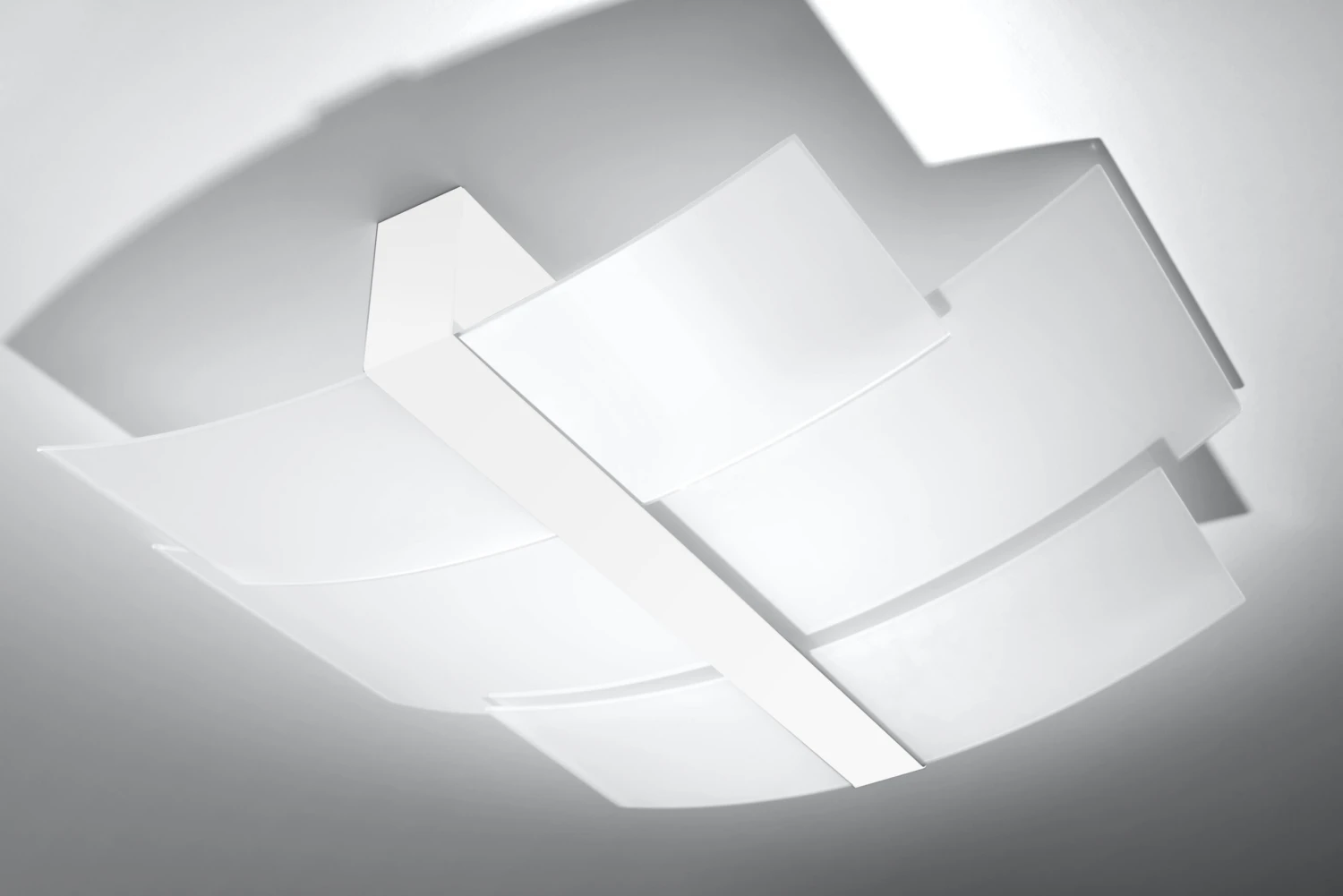 Deckenleuchte MARETT In Weiß (L)61cm (B)53cm (H)7cm 2 Deckenleuchte MARETT In Weiß (L)61cm (B)53cm (H)7cm – Bild 2