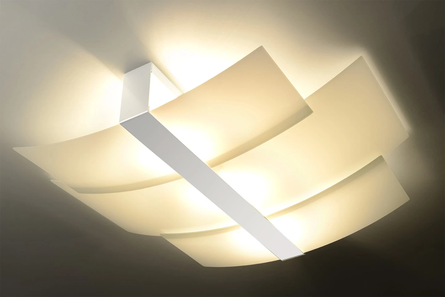 Deckenleuchte MARETT In Weiß (L)61cm (B)53cm (H)7cm 3 Deckenleuchte MARETT In Weiß (L)61cm (B)53cm (H)7cm – Bild 3