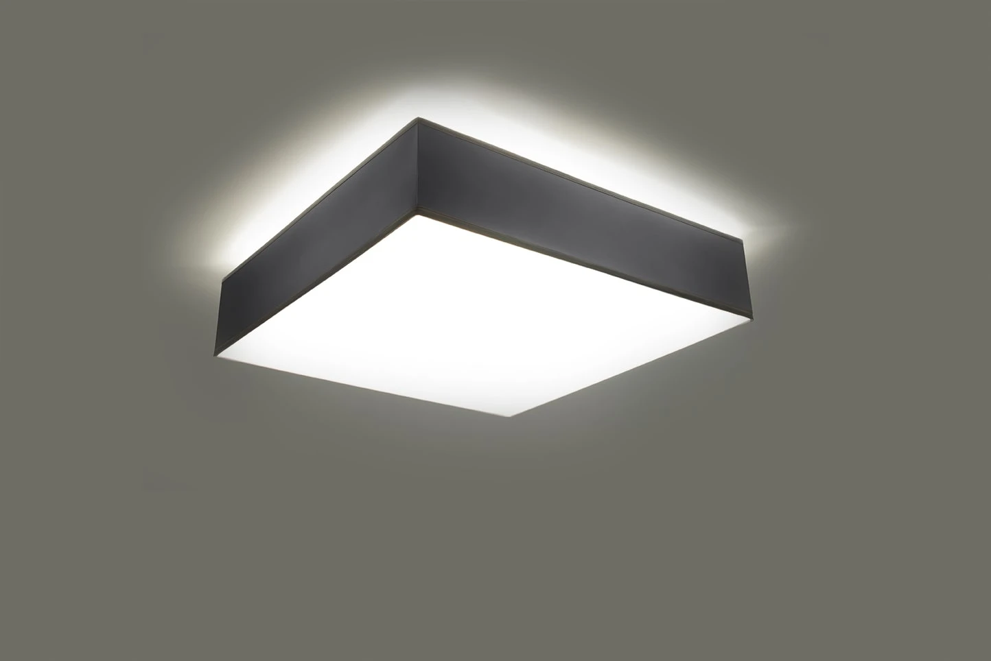 Deckenleuchte MITRA 25 In Grau (H)11cm (L)25cm (B)25cm 3 Deckenleuchte MITRA 25 In Grau (H)11cm (L)25cm (B)25cm – Bild 3