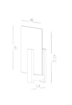 Deckenleuchte PAROLA N Weiß (L)40cm (B)14cm (H)47,5cm 13 Deckenleuchte PAROLA N Weiß (L)40cm (B)14cm (H)47,5cm -BRILLIANT Verkäufe nice lamps deckenleuchte parola n weiss l 40cm b 14cm h 47 5cm 4