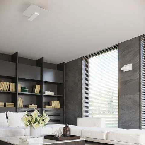 Deckenleuchte PAROLA N Weiß (L)40cm (B)14cm (H)47,5cm 9 Deckenleuchte PAROLA N Weiß (L)40cm (B)14cm (H)47,5cm – Bild 9