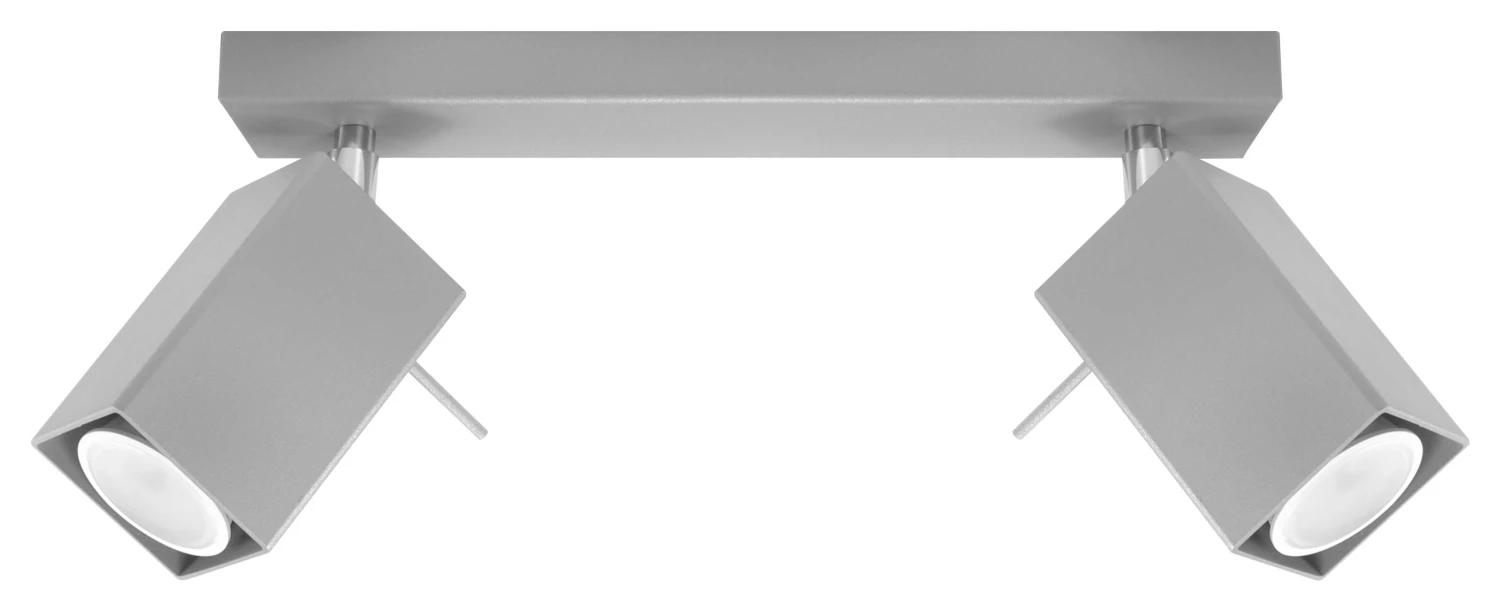 Deckenleuchte TOSCANA 2 In Grau Stahl Quadratisch Beweglicher Schirm NICE LAMPS 1 Deckenleuchte TOSCANA 2 In Grau Stahl Quadratisch Beweglicher Schirm NICE LAMPS