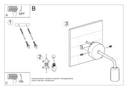 Wandleuchte DONATO In Schwarz Stahl Minimalistisch Dekorative Loft NICE LAMPS -BRILLIANT Verkäufe nice lamps wandleuchte donato in schwarz stahl minimalistisch dekorative loft nice lamps 3