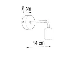 Wandleuchte DONATO In Schwarz Stahl Minimalistisch Dekorative Loft NICE LAMPS -BRILLIANT Verkäufe nice lamps wandleuchte donato in schwarz stahl minimalistisch dekorative loft nice lamps 4