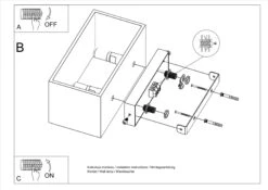Wandleuchte GEO MAXI In Weiß (H)10cm (L)20cm 16 Wandleuchte GEO MAXI In Weiß (H)10cm (L)20cm -BRILLIANT Verkäufe nice lamps wandleuchte geo maxi in weiss h 10cm l 20cm 7
