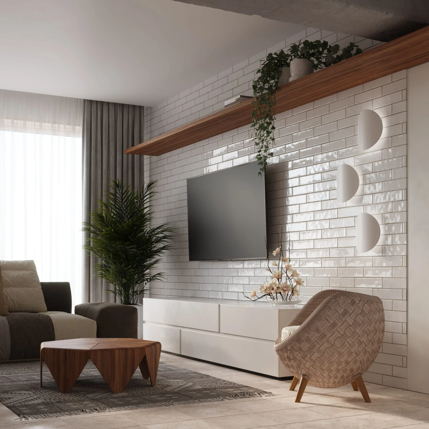 Wandleuchte JUNKER Stahl In Weiß Minimalistisch Runde Lampe 2xG9 LED NICE LAMPS 4 Wandleuchte JUNKER Stahl In Weiß Minimalistisch Runde Lampe 2xG9 LED NICE LAMPS – Bild 4