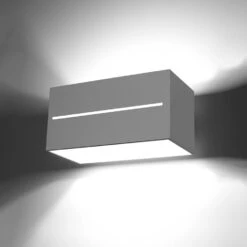 Wandleuchte LORUM 2 In Weiß (H)10cm (L)20cm 11 Wandleuchte LORUM 2 In Weiß (H)10cm (L)20cm -BRILLIANT Verkäufe nice lamps wandleuchte lorum 2 in weiss h 10cm l 20cm 2