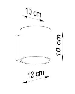 Wandleuchte RODA 1 In Anthrazit ø10cm (H)10cm -BRILLIANT Verkäufe nice lamps wandleuchte roda 1 in anthrazit o10cm h 10cm 6