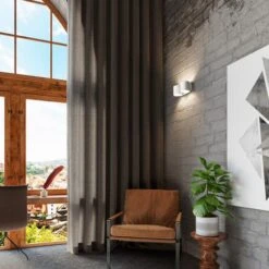 Wandleuchte RODA 2 In Weiß (H)10cm (L)26cm -BRILLIANT Verkäufe nice lamps wandleuchte roda 2 in weiss h 10cm l 26cm 4