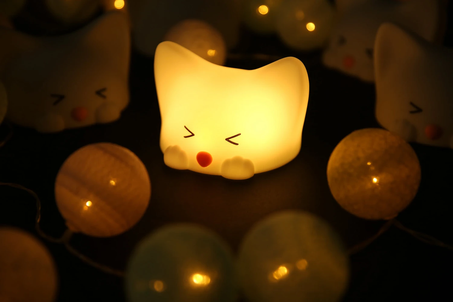 USB Nachtlicht - Catty Cat 3 USB Nachtlicht - Catty Cat – Bild 3